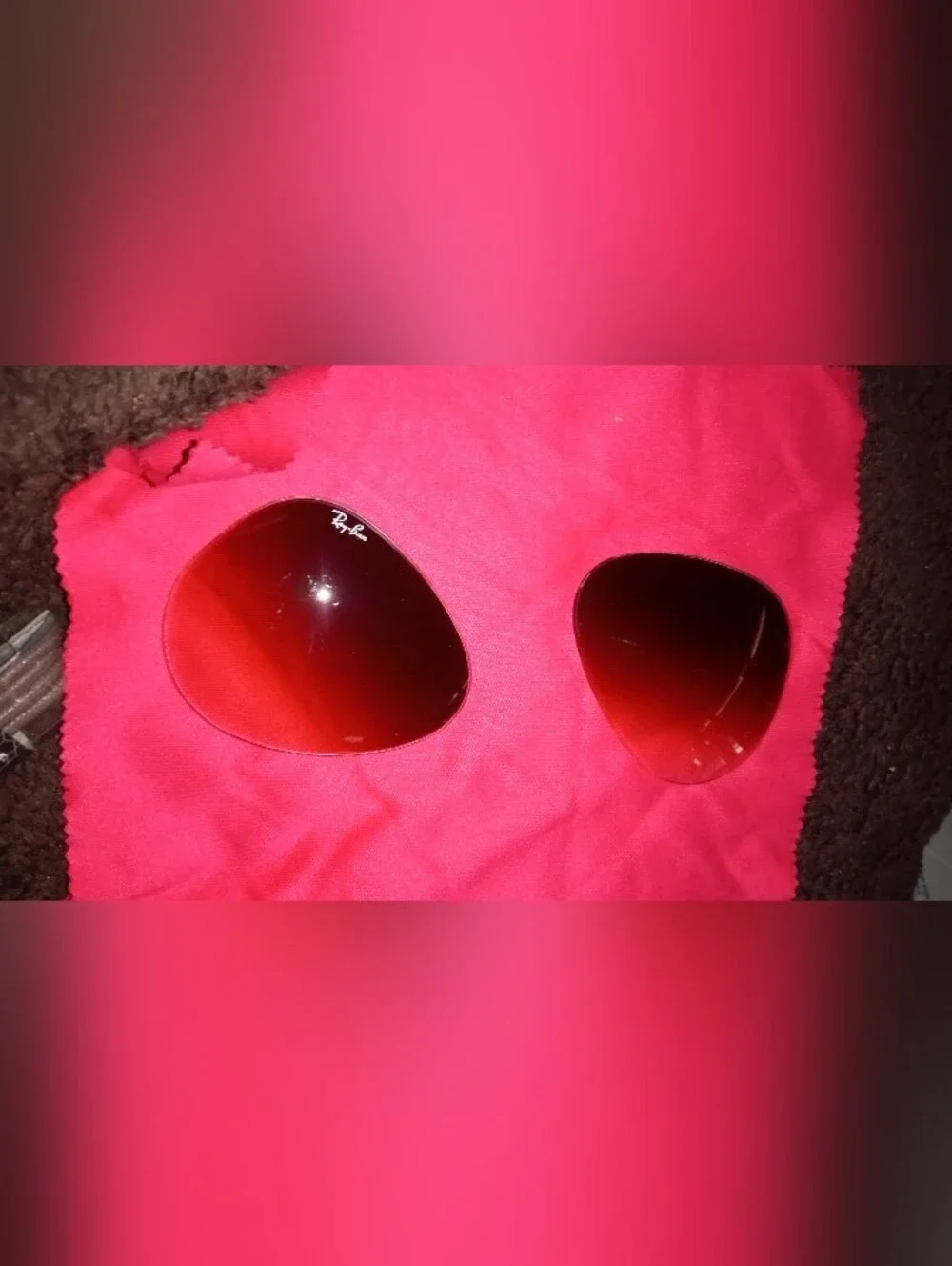 Ray-Ban Brown Gradient Replacement Lenses